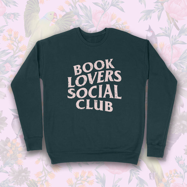 PRE-ORDER -- BOOK LOVERS SOCIAL CLUB Unisex Sponge Fleece Sweatshirt