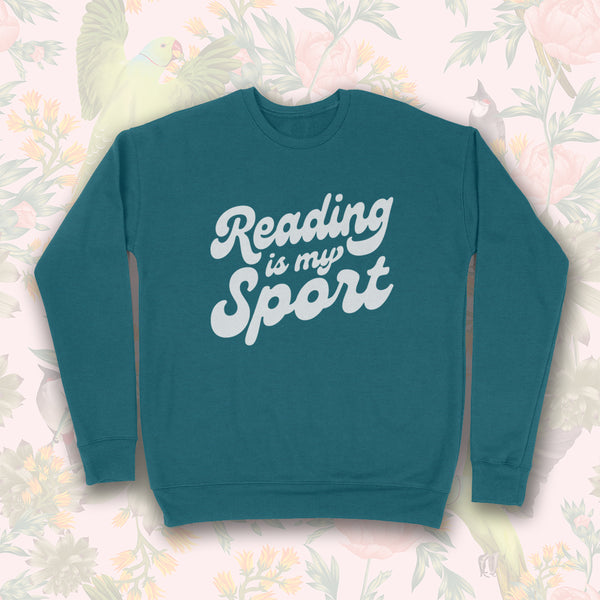 READING IS MY SPORT Unisex Sponge Fleece Sweatshirt
