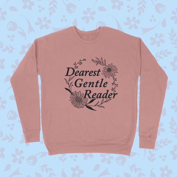 DEAREST GENTLE READER Unisex Sponge Fleece Sweatshirt