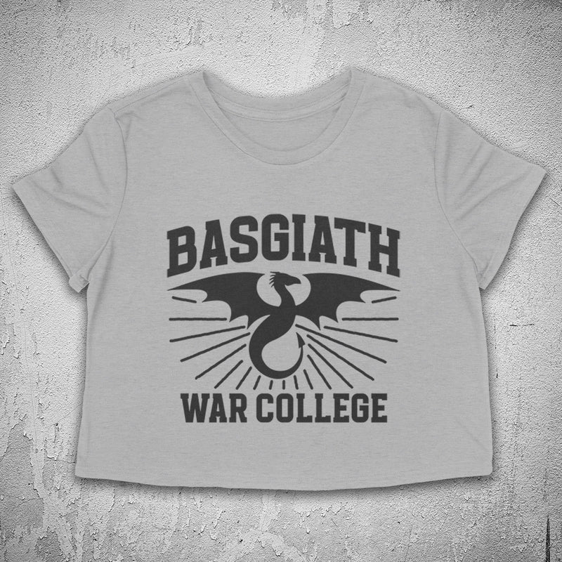 BASGIATH WAR COLLEGE Women's crop shirt