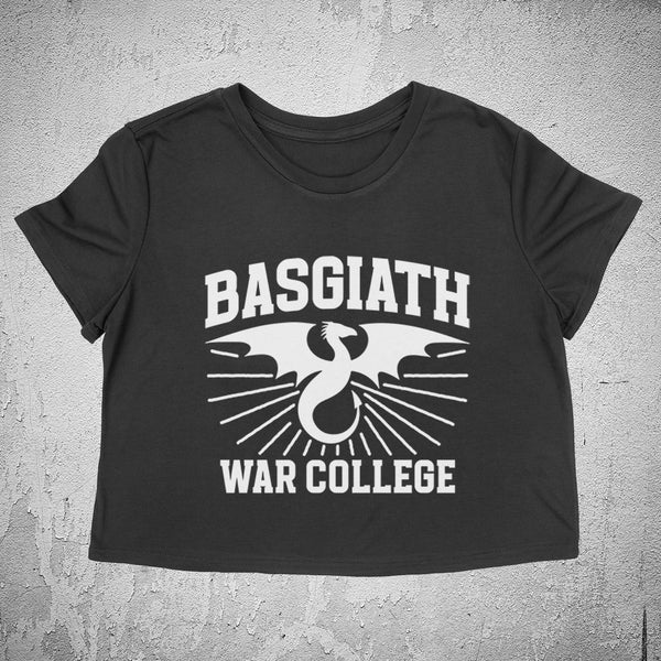 BASGIATH WAR COLLEGE Women's crop shirt