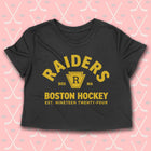 PRE-ORDER -- RAIDERS  Women's crop shirt