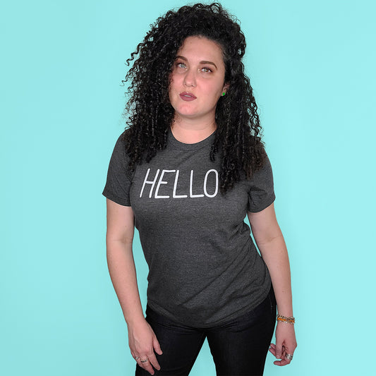 HELLO / GOOD BYE Double Sided Unisex T-Shirt