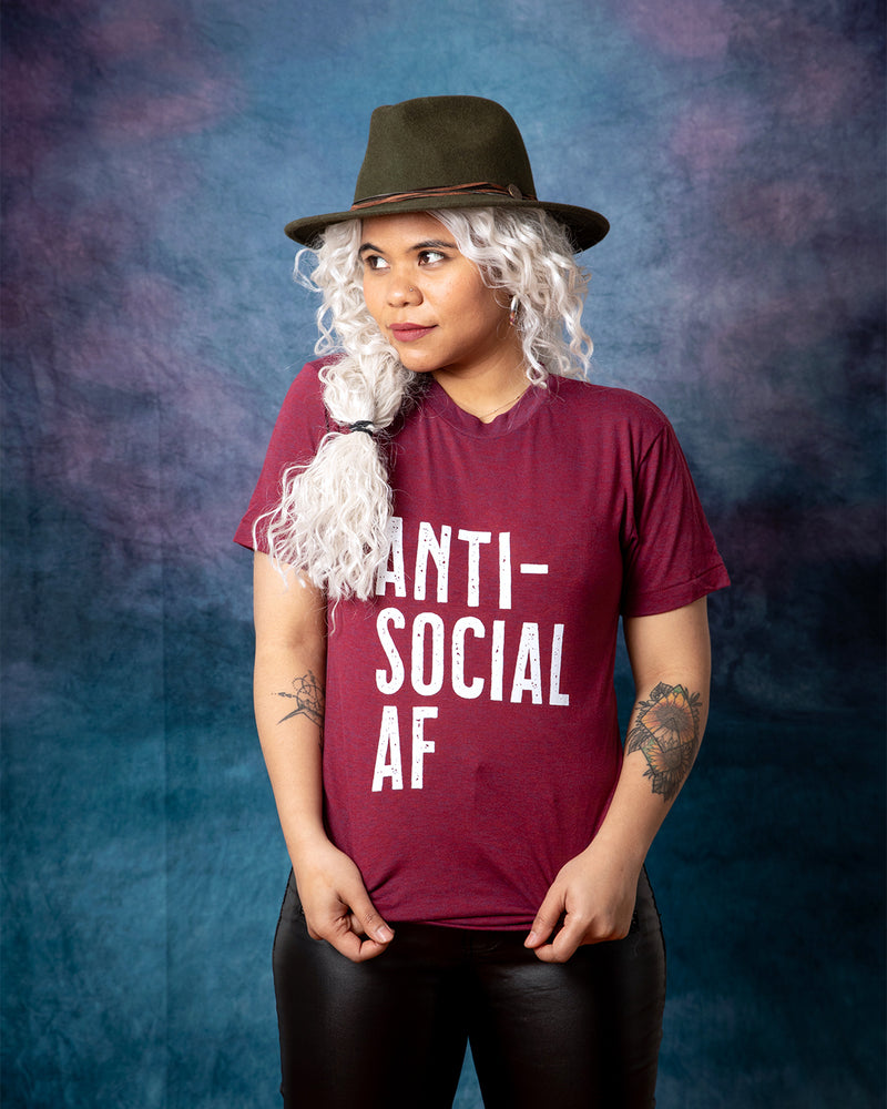 ANTI-SOCIAL AF Unisex T-Shirt