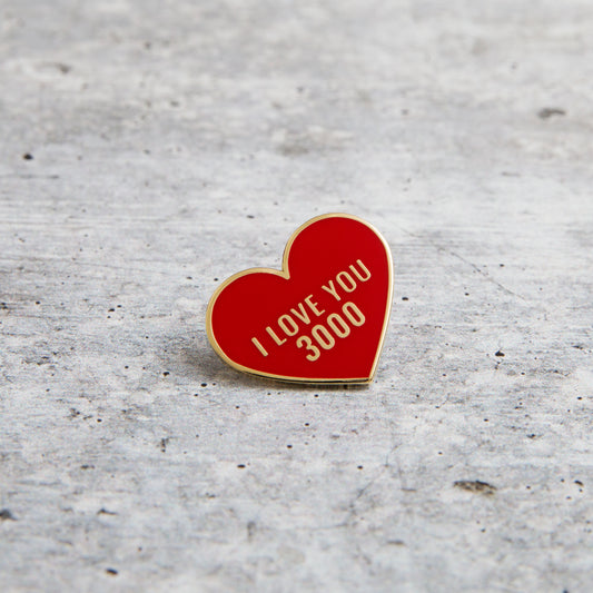 LOVE YOU, 3000 lapel pin