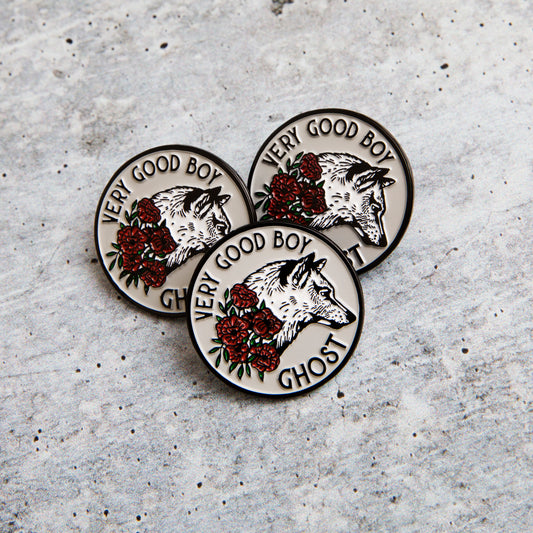 GHOST VERY GOOD BOY lapel pin