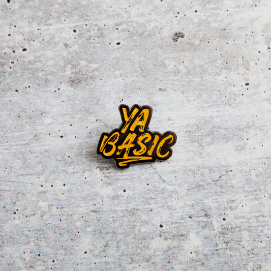 YA BASIC lapel pin