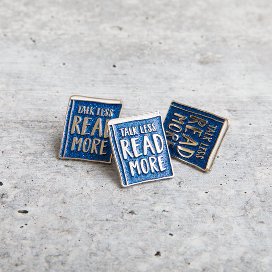 TALK LESS lapel pin