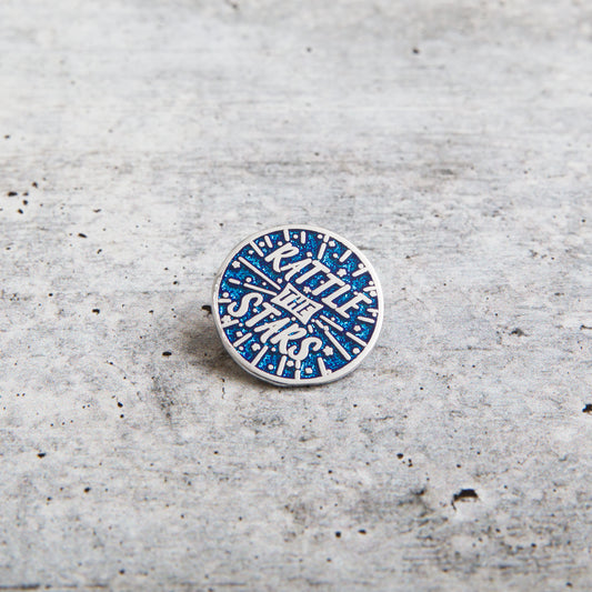 RATTLE THE STARS lapel pin