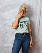 SWISH & FLICK Women's crop shirt