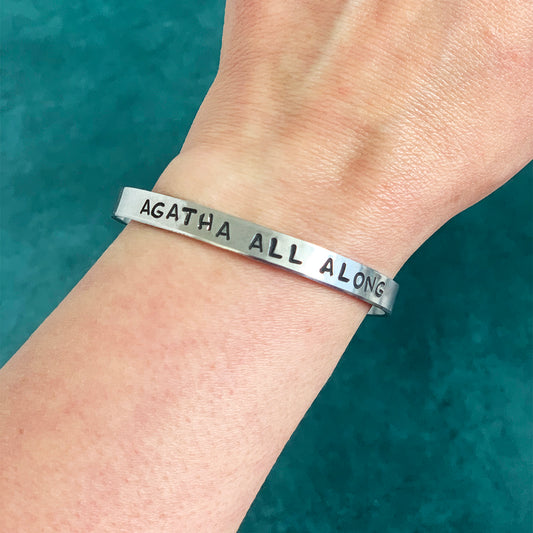 ALL ALONG Stamped Bracelet
