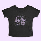 AGATHA ALL ALONG Women's Slouchy Shirt