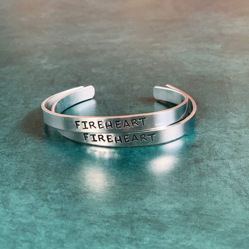 FIREHEART Stamped Bracelet