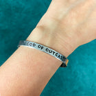 GOD OF MISCHIEF / GOD OF OUTCASTS Stamped Bracelets