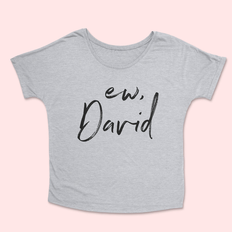 EW, DAVID Women's Slouchy Shirt