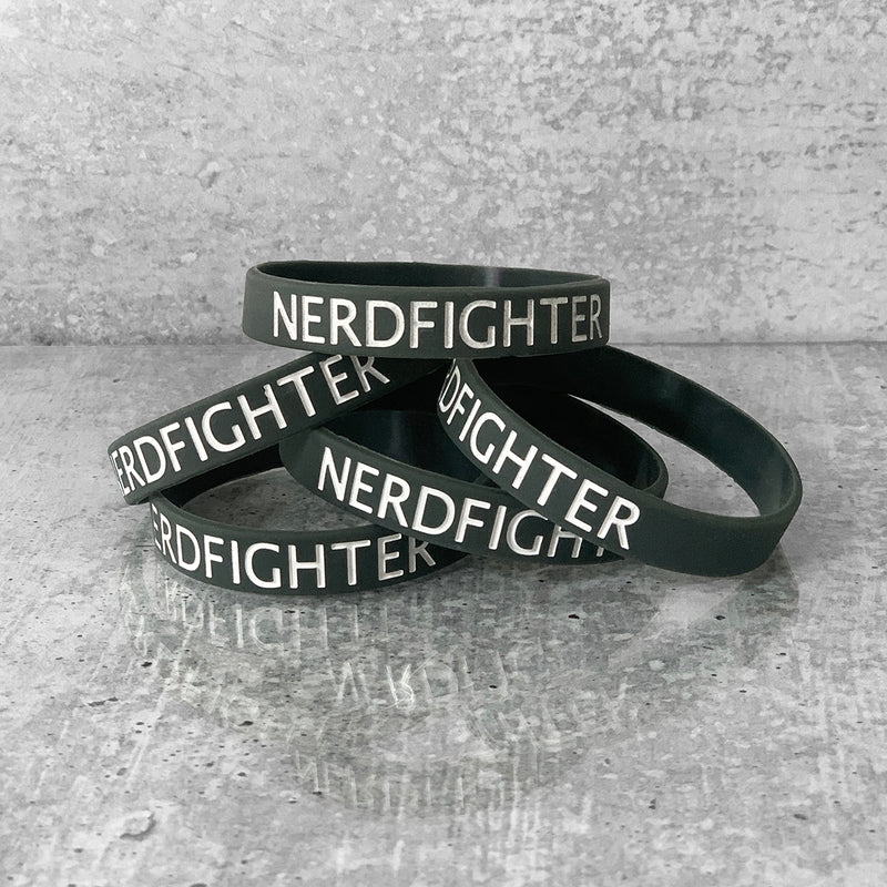 NERDFIGHTER / TFIOS Silicone Bracelet