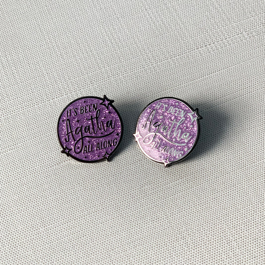 AGATHA ALL ALONG Lapel Pin
