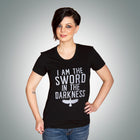 SWORD IN THE DARKNESS Women/Junior Fitted T-Shirt