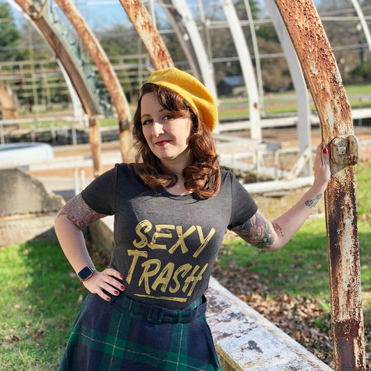 SEXY TRASH Women/Junior Fitted T-Shirt