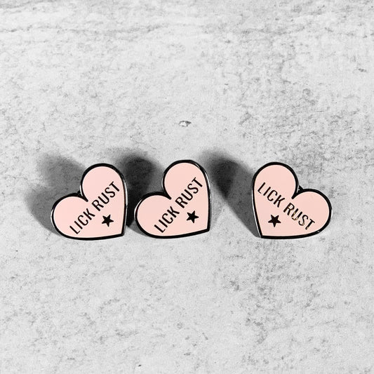 LICK RUST Lapel Pin