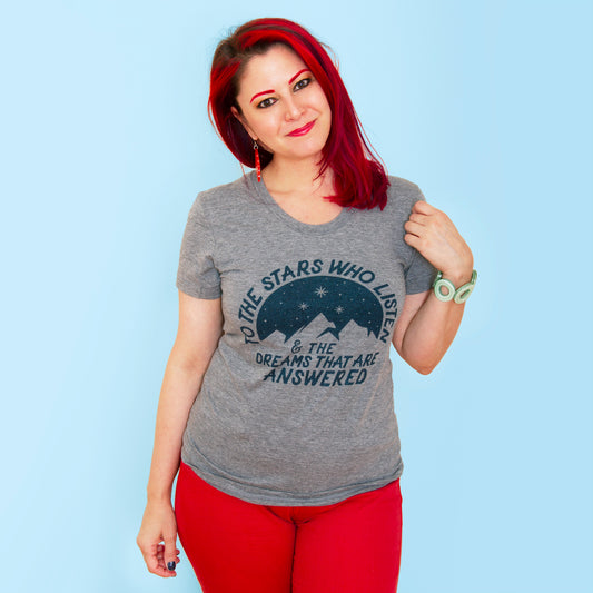 TO THE STARS Women/Junior Fitted T-Shirt