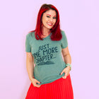 JUST ONE MORE CHAPTER Women/Junior Fitted T-Shirt