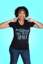 NOTHING LIKE YOUR SMILE Women/Junior Fitted T-Shirt