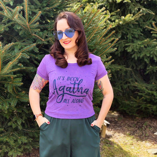 AGATHA ALL ALONG Women/Junior Fitted T-Shirt