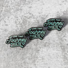 SECONDS SALE -- LOVE THAT JOURNEY Lapel Pin -- Slightly Imperfect