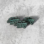 SECONDS SALE -- LOVE THAT JOURNEY Lapel Pin -- Slightly Imperfect