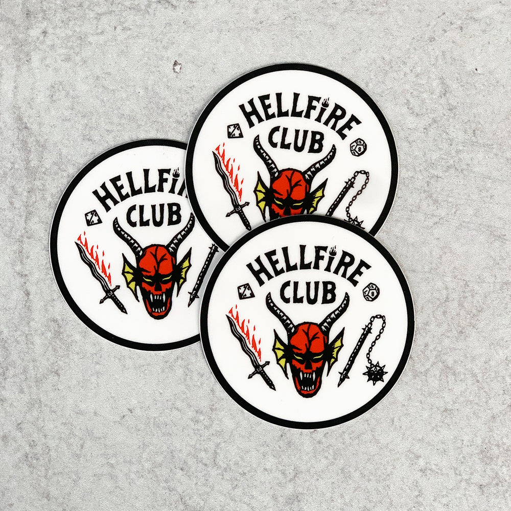 Fandom | Stranger Things - Hellfire Club - Red | 8x10 Prints – Big Chris Art, image size:1000x1000