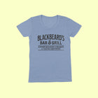 BLACKBEARDS BAR & GRILL Women/Junior Fitted T-Shirt