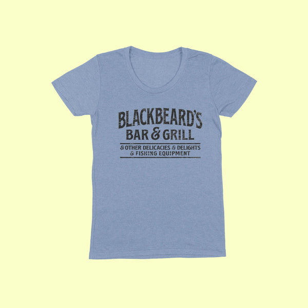 BLACKBEARD'S BAR & GRILL Women/Junior Fitted T-Shirt