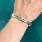RADICAL FEMINIST Stamped Bracelet