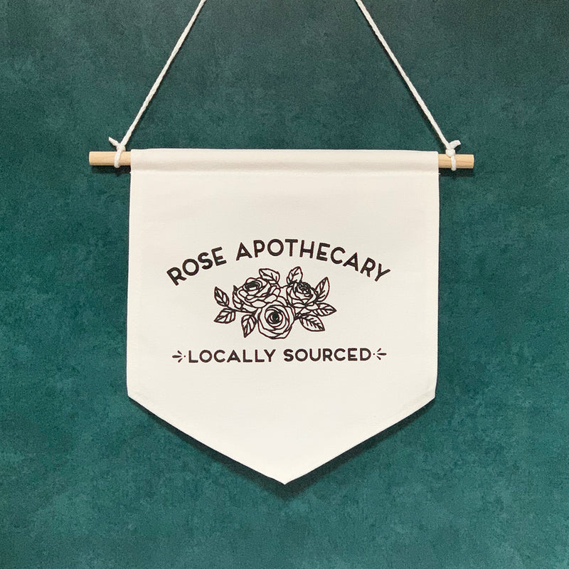 ROSE APOTHECARY Pin Banner