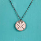 SECONDS NECKLACE SALE -- SHIELD Acrylic Necklace