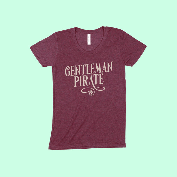 GENTLEMAN PIRATE Women/Junior Fitted T-Shirt