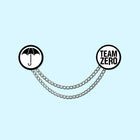 UMBRELLA / SPARROW / TEAM ZERO Lapel Pin Collar Chain Set