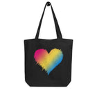 PANSEXUAL SCRIBBLE HEART Eco Tote Bag