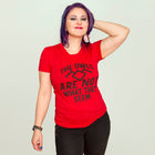 THE OWLS ARE NOT WHAT THEY SEEM Women/Junior Fitted T-Shirt