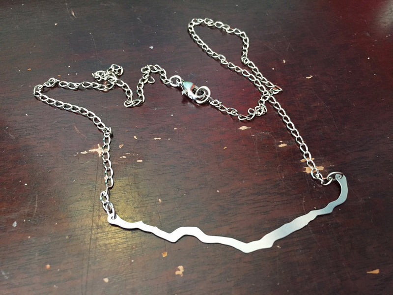 Crack in Space and Time Necklace