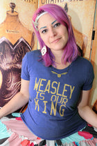 WEASLEY KING Women/Junior Fitted T-Shirt