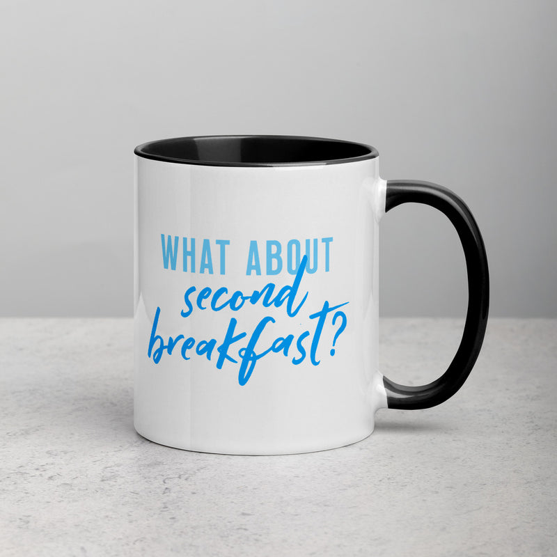 SECOND BREAKFAST Mug with Color Inside