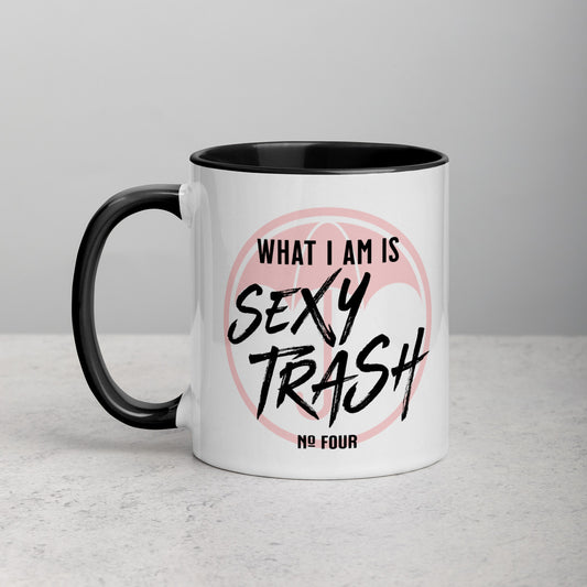I AM SEXY TRASH Mug with Color Inside