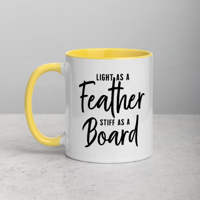 LIGHT AS A FEATHER Mug with Color Inside