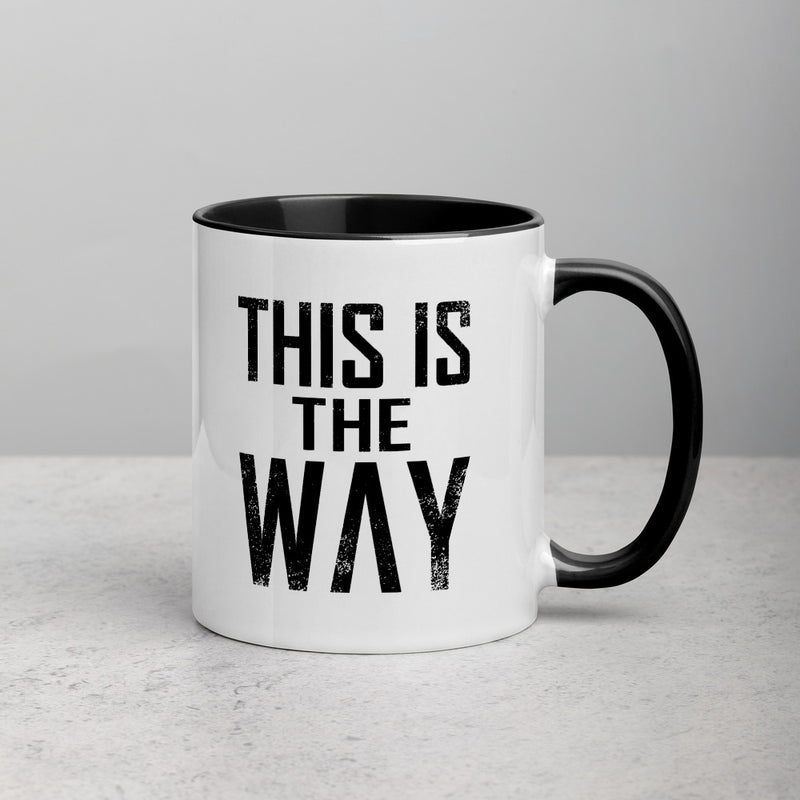THIS IS THE WAY Mug with Color Inside