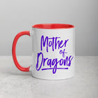 MOTHER OF DRAGONS Mug with Color Inside