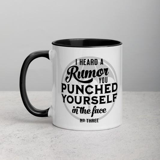 I HEARD A RUMOR Mug with Color Inside