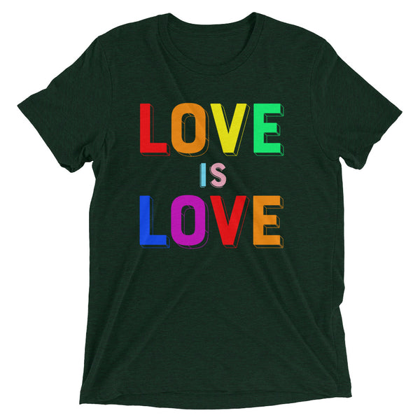 LOVE IS LOVE, 2 Unisex T-shirt