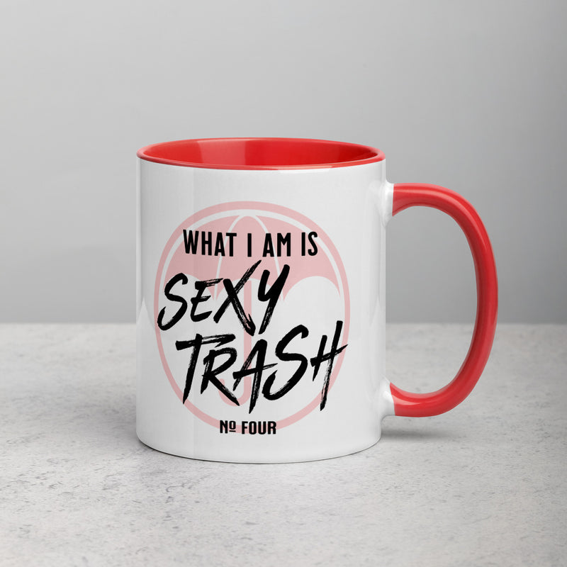 I AM SEXY TRASH Mug with Color Inside